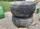 (2) 12.5Lx16.1 Implement Tires & Wheels